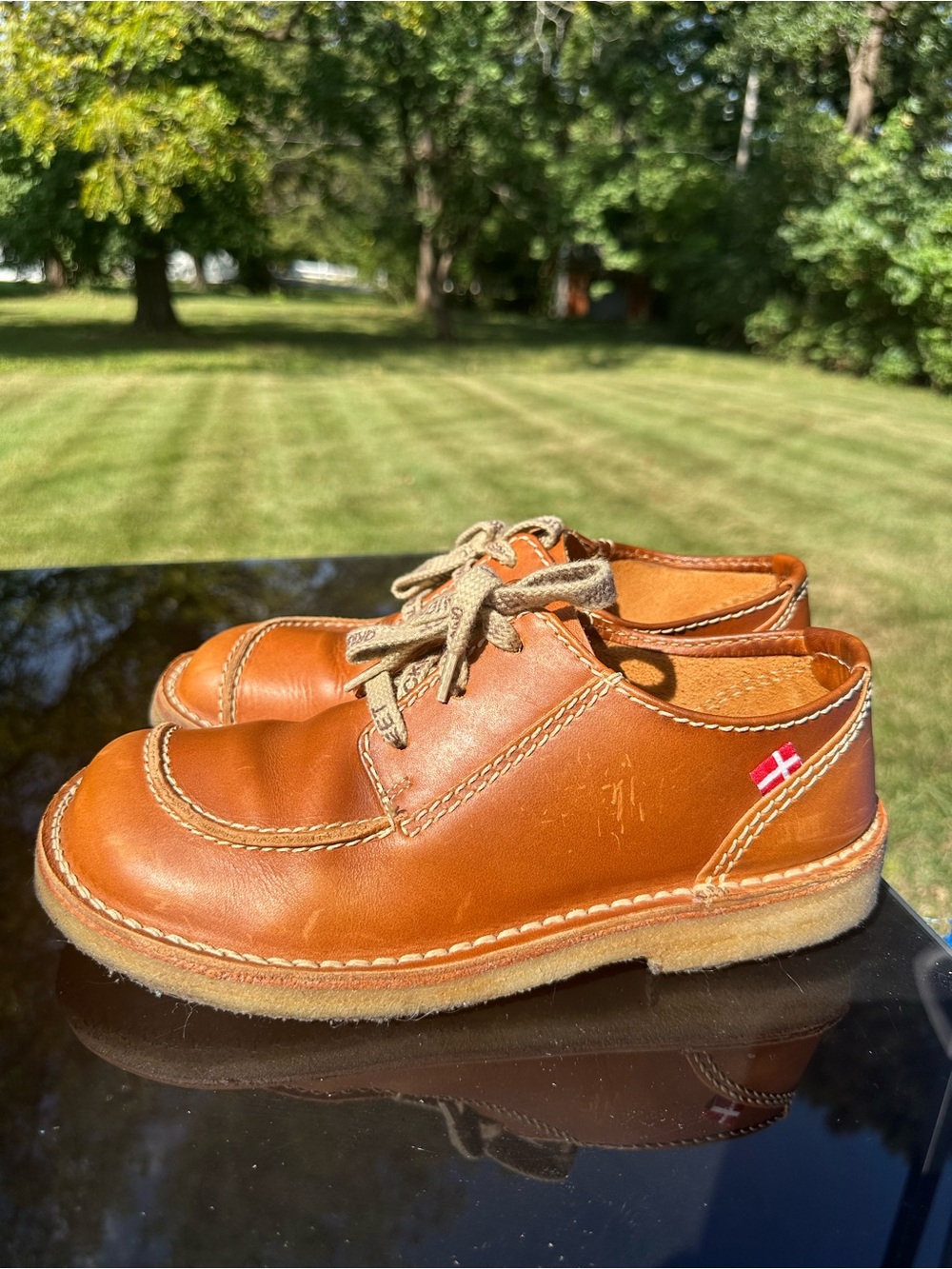 Duck feet fyn Men’s brown Leather shoes
